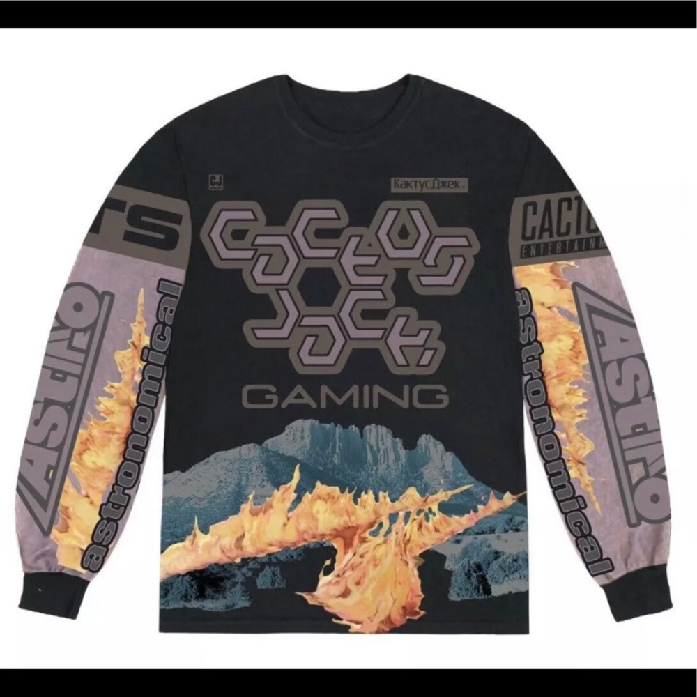 Travis Scott Cactus Jack Fortnite Gaming Jersey
